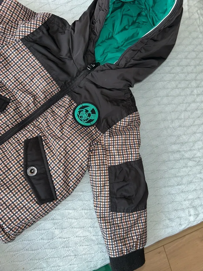 Manteau Catimini réversible bébé - photo numéro 4