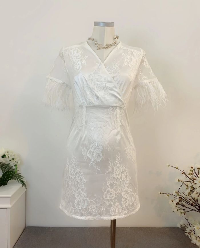 Dress Robe Chic White Elegant Princess