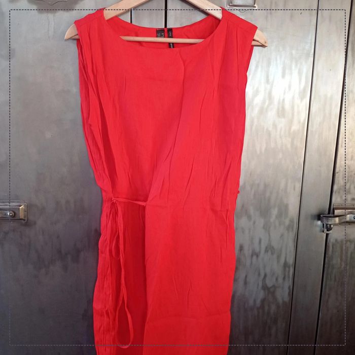 Robe Mango orange/rouge taille XS bon état