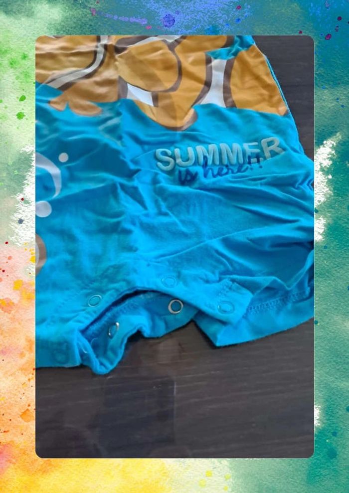 🌊 Barboteuse Disney 9 mois – Nemo 🐠 - photo numéro 4