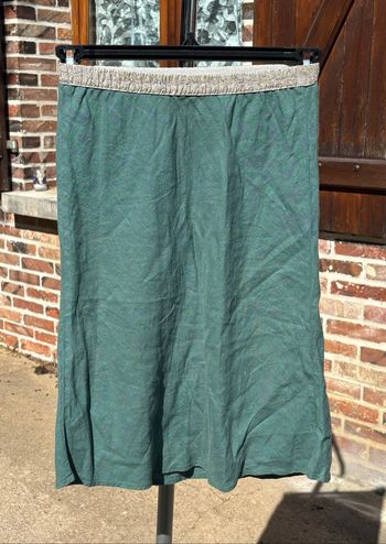 👗 Jupe mi-longue en lin Hartford – Taille 36 (T1)