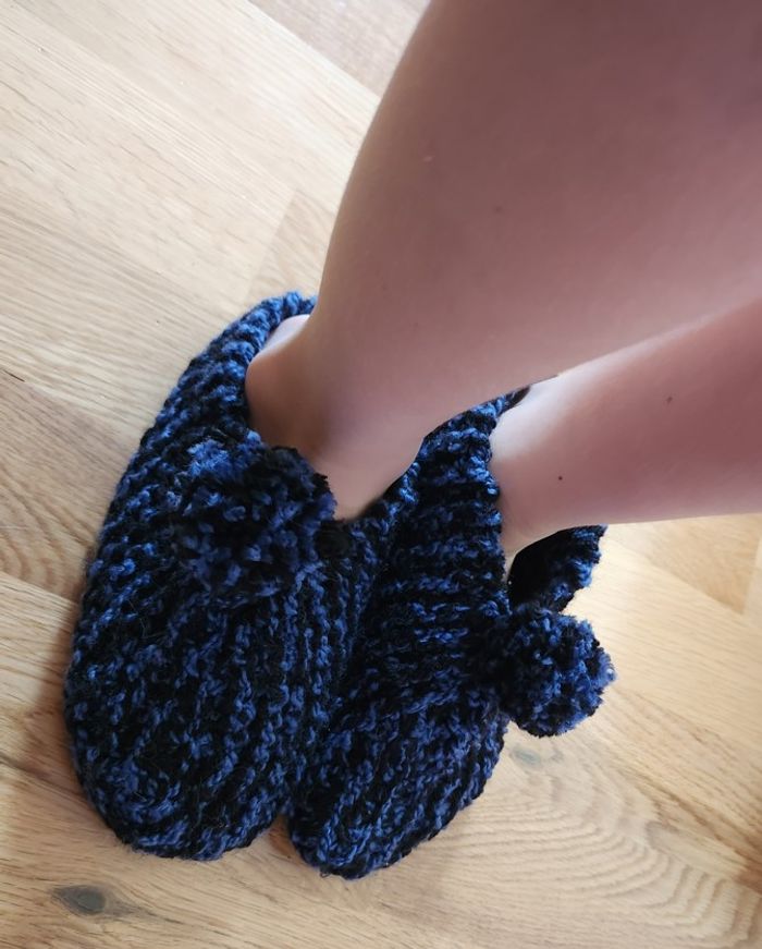 Chaussons en laine enfant (extensible)