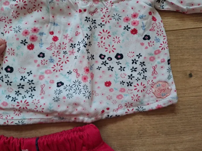 Ensemble DPAM Jupe et Blouse 9 mois - photo numéro 5
