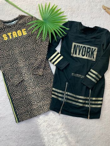 Lot de 2 robes manches longues