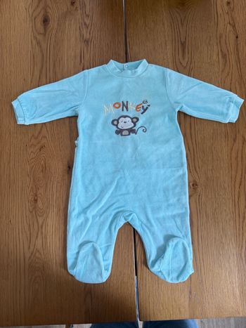 Pyjama Grenouillère Bleu Influx Bébé 6 Mois Très Bon État – Réduction sur Lot