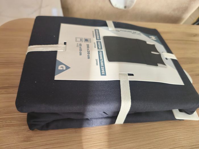 🛏️ Parure de lit satin – 200x210 cm + 2 taies (65x65)