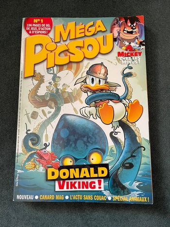 Mega picsou 196 pages de BD et de jeux