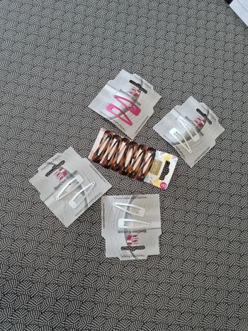 Lot de barrettes à cheveux