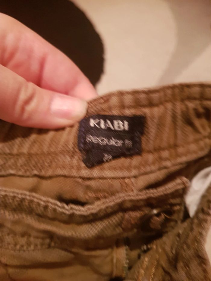 Pantalon garçon effet treillis 7 ans - photo numéro 3