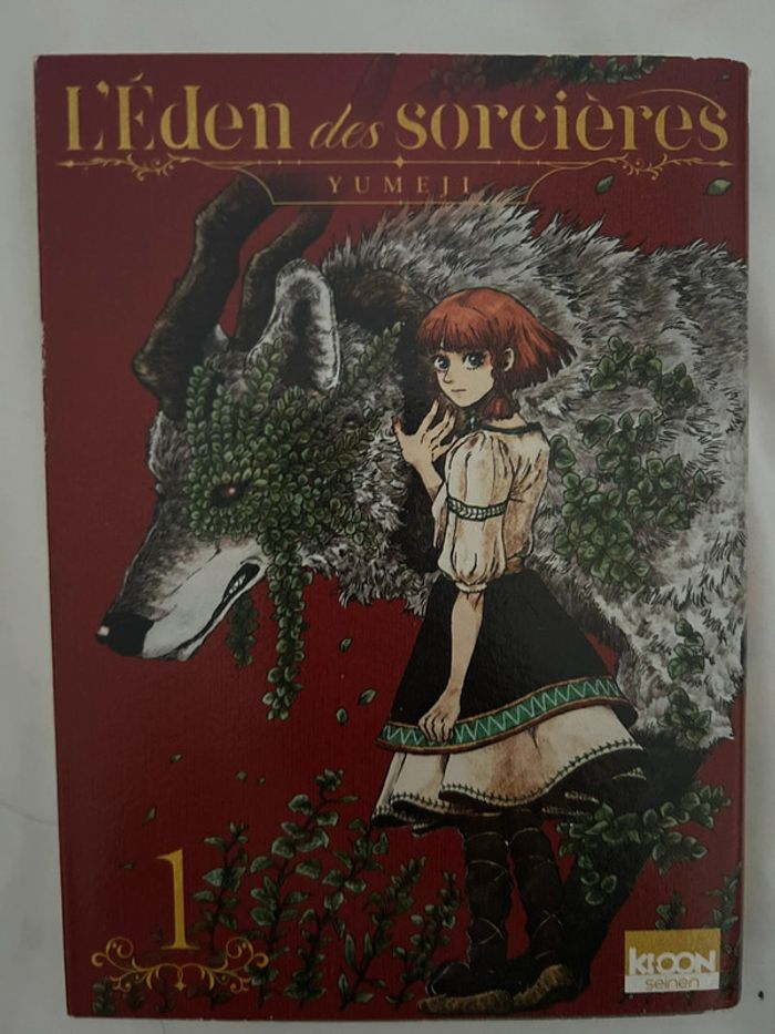 Manga l éden des sorcières 1 excellent état