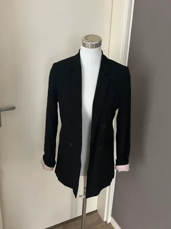 Tally weijl veste blazer noir, femme, taille M/38
