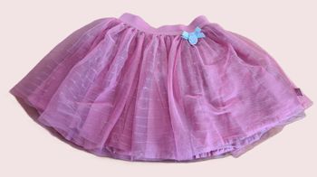 Jupe courte avec tulle 5 ans