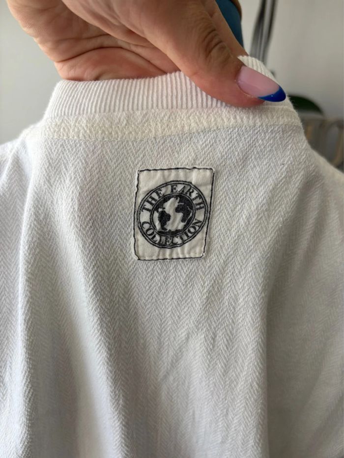 Haut blanc matière coton - 100% coton - blanc - taille XXL/44 - en très bon état - photo numéro 5