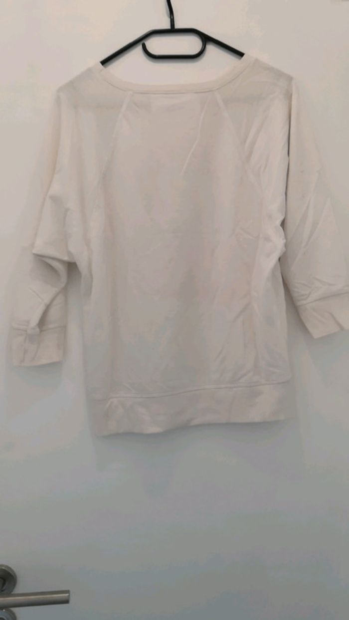 Pull blanc - photo numéro 3