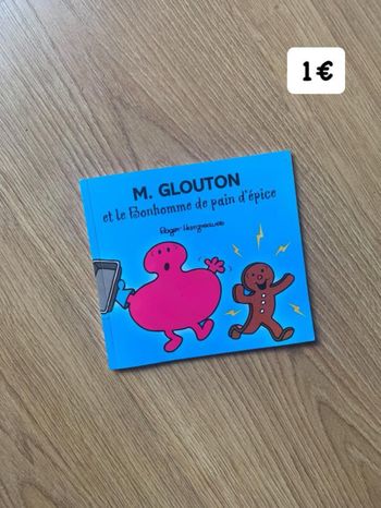 Mr Glouton et le bonhomme de pain d’épice