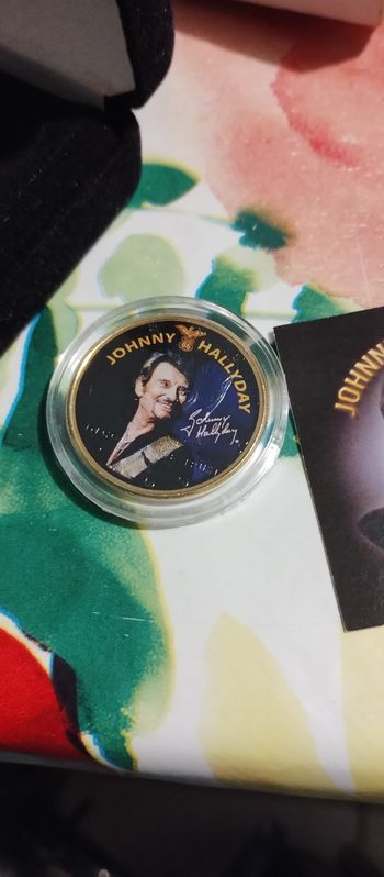 Pièces a collectionner de Jonny Hallyday 