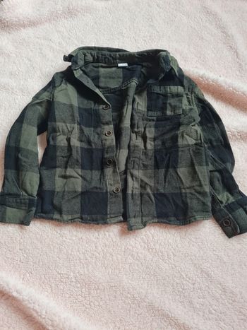 Chemise à carreaux zeeman 3ans