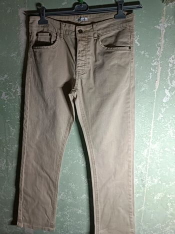 Jean homme beige taille 38