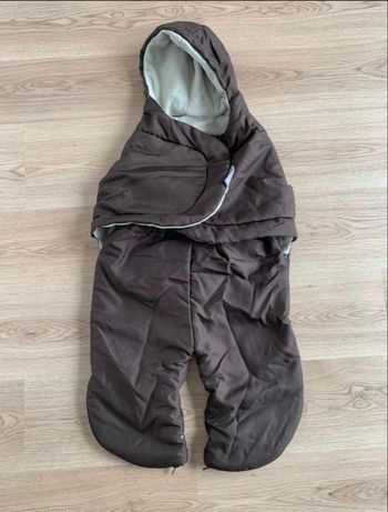 Nid d'ange/Gigoteuse Bébé Confort Hiver - Marron & Polaire