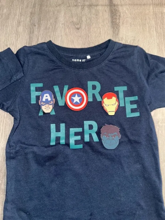T-shirt manche longue Marvel - photo numéro 2