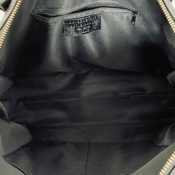 🇮🇹Sac a main 100% Cuir Noir verapelle🇮🇹 The genuine leather neuf avec Bandoulière - photo numéro 8