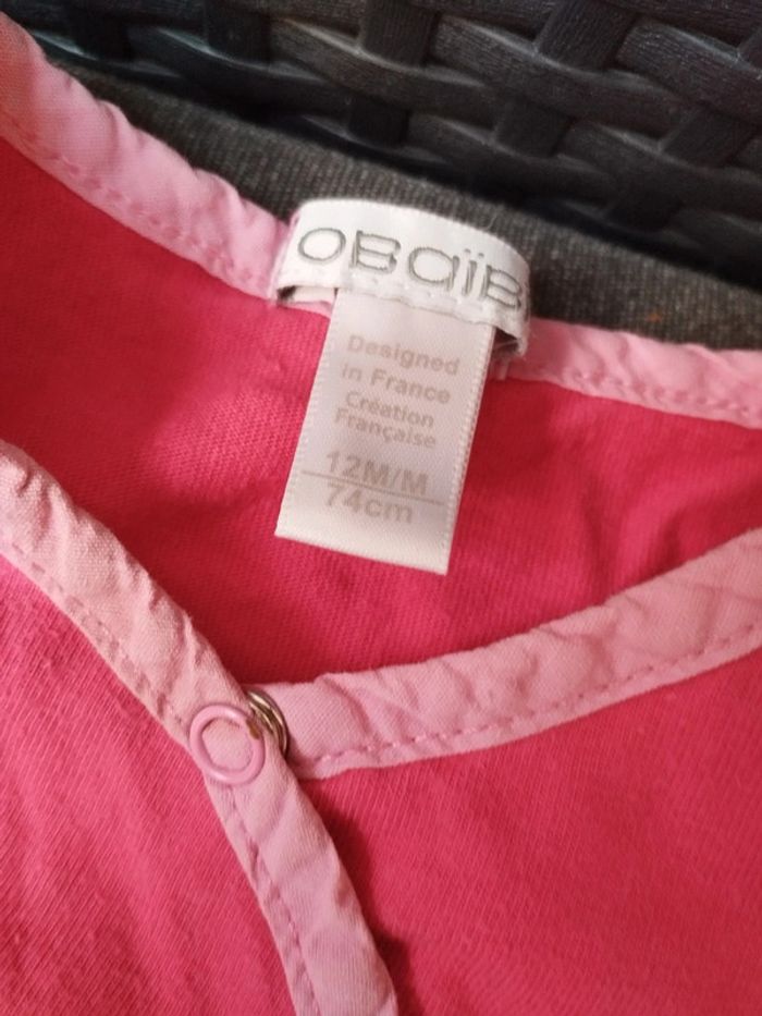 Bodies d'été 9 a 12 mois fille - photo numéro 11