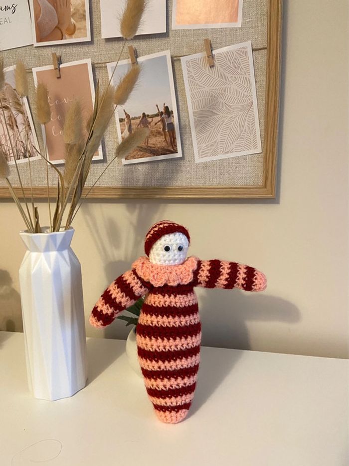 Peluche crochet doudou