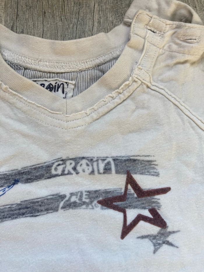 Lot 4 hauts manches courtes 12 mois - photo numéro 7