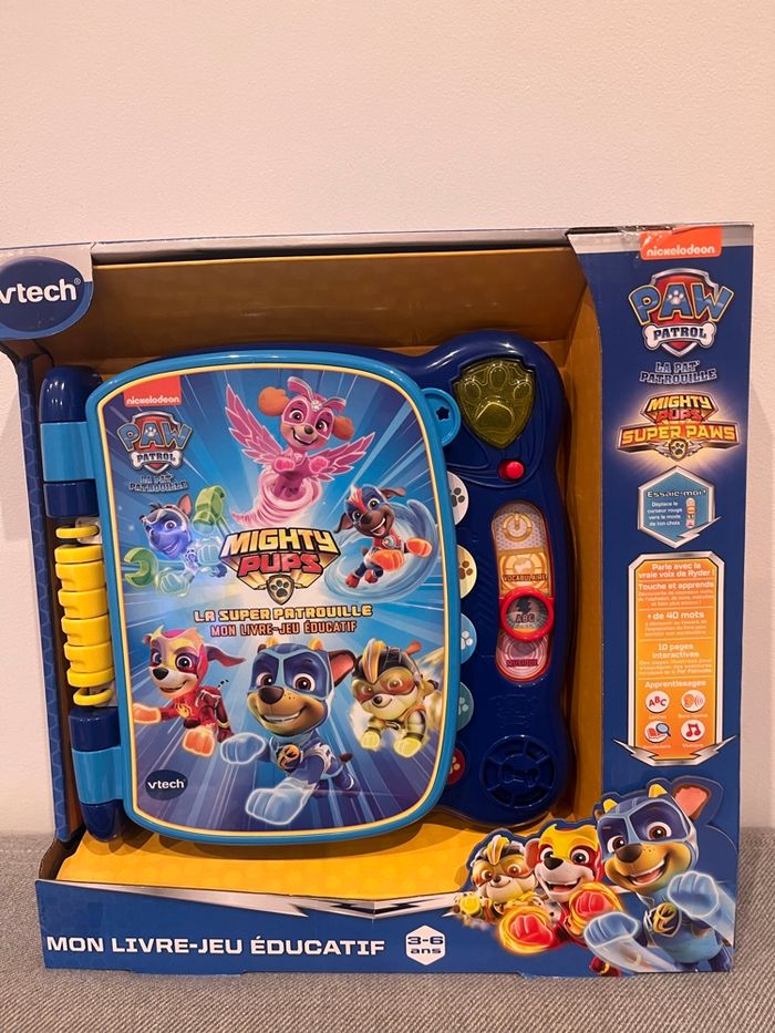 Livre éducatif Pat’Patrouille