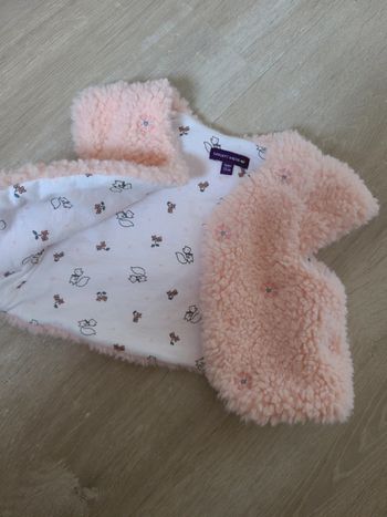 Gilet sans manches tout doux