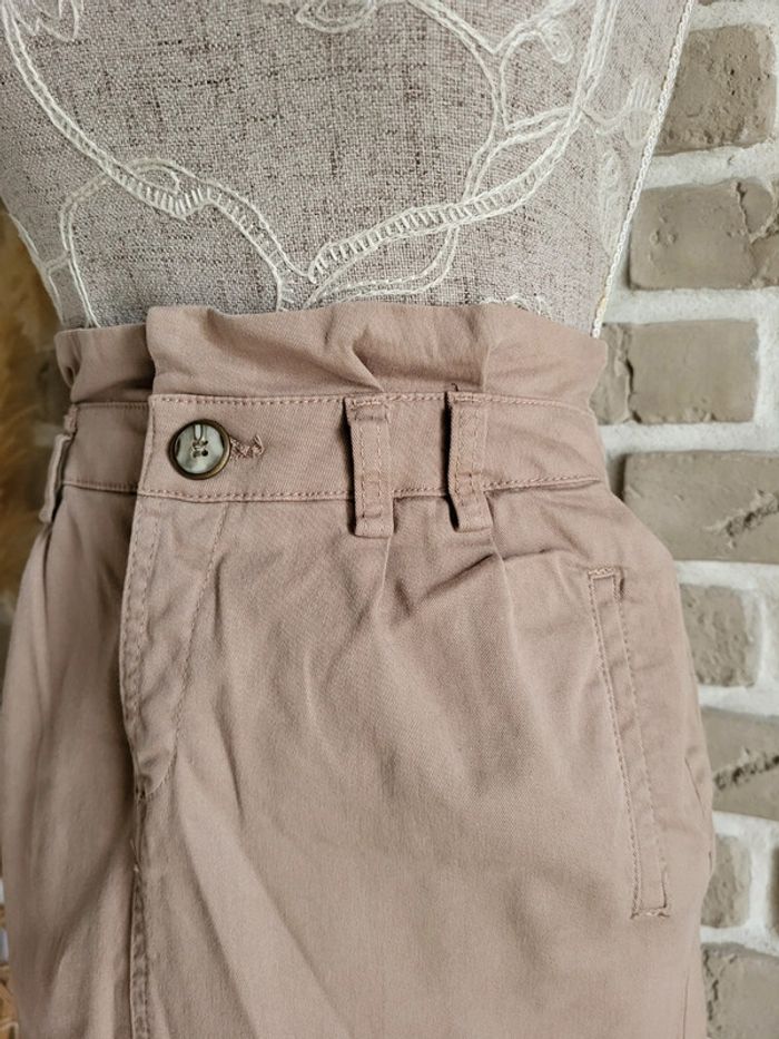 Jupe taille haute beige sable Camaïeu - photo numéro 6