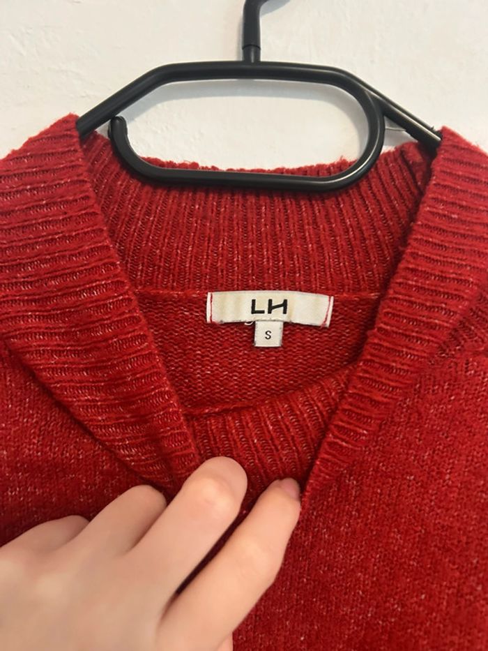 Pull rouge - photo numéro 2