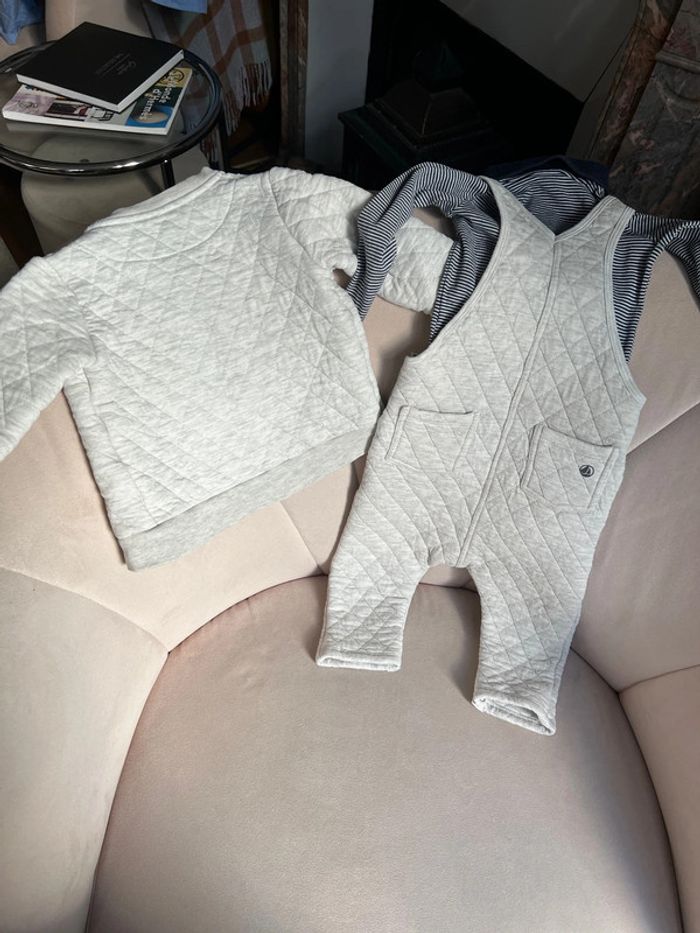 Ensemble 3 pièces molletonné 18 mois - Petit Bateau - photo numéro 8