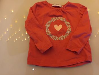 Haut manche longue fille