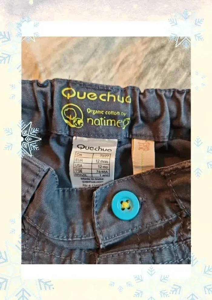 Lot de 5 pantalons - 12 mois - photo numéro 3
