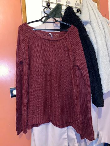 Pull bordeaux