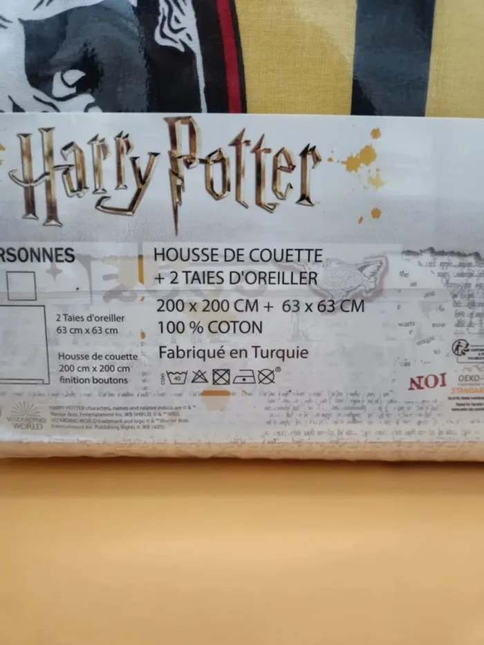 Housse de couette harry potter 200x200 - photo numéro 3