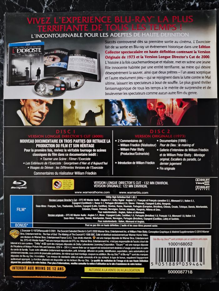 Digibook L'Exorciste (1973 & 2000) en Blu-ray - photo numéro 7