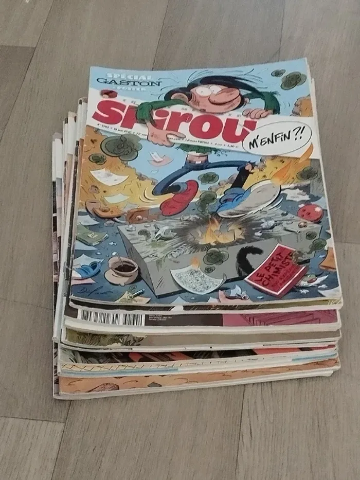 Lot de 12 magazines SPIROU année 2010 L004 - photo numéro 2