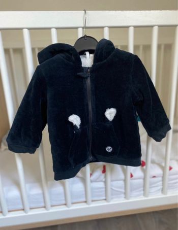 Veste velours 9 mois