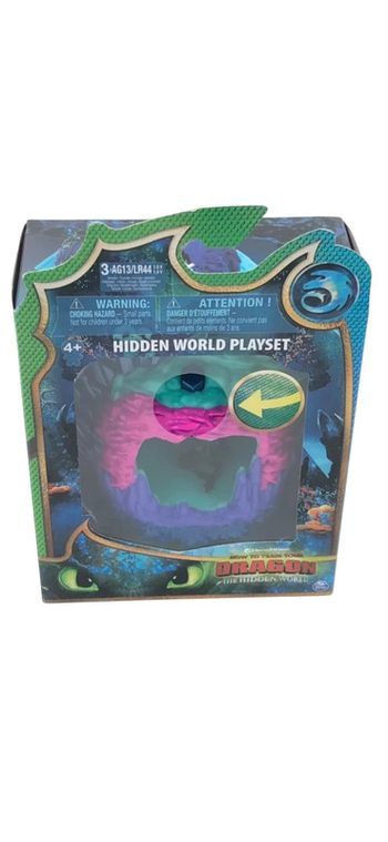 Pack tanière Dragon Hidden World play set spin master neuf