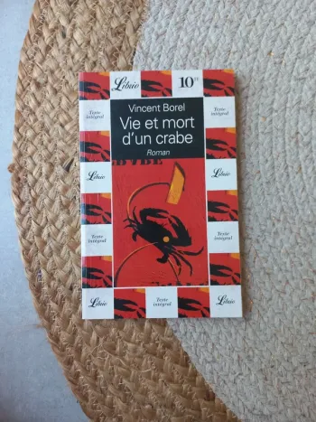 📖 Vie et mort d'un crabe - Vincent Borel