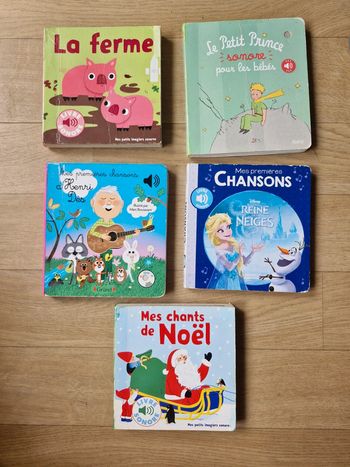 Lot de Livres sonores