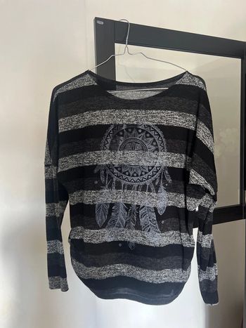 Pull rayé