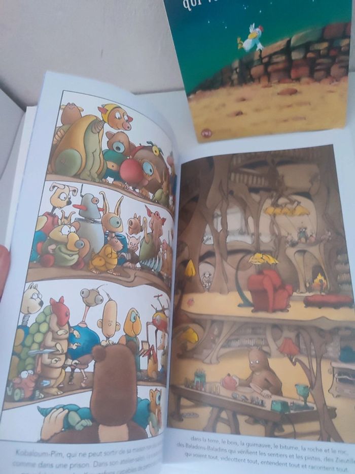 Lot de deux livres enfants Claudie ponti et les p'tites poules - photo numéro 2