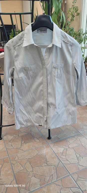 Chemise rayée femme T3
