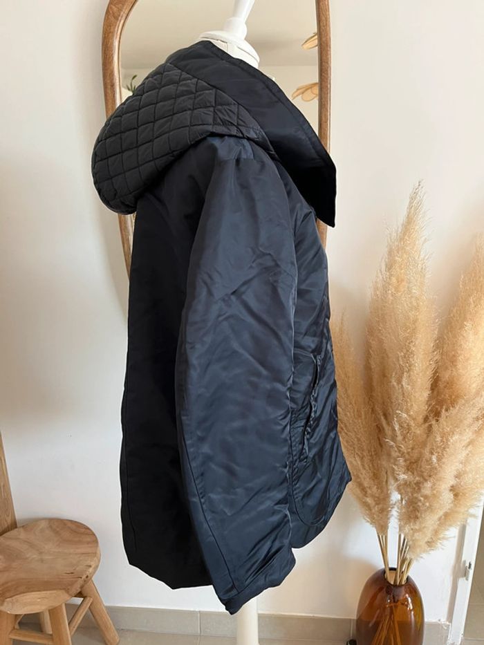 Veste matelassée bleue marine réversible Rivières de Lune - photo numéro 4