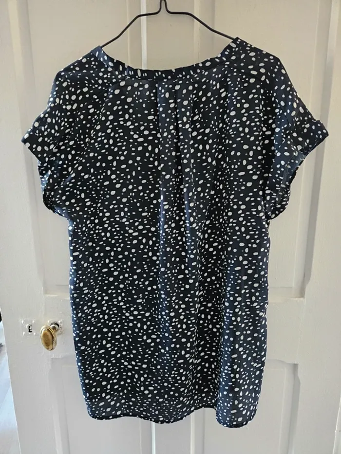 Blouse manches courtes T.L - photo numéro 10