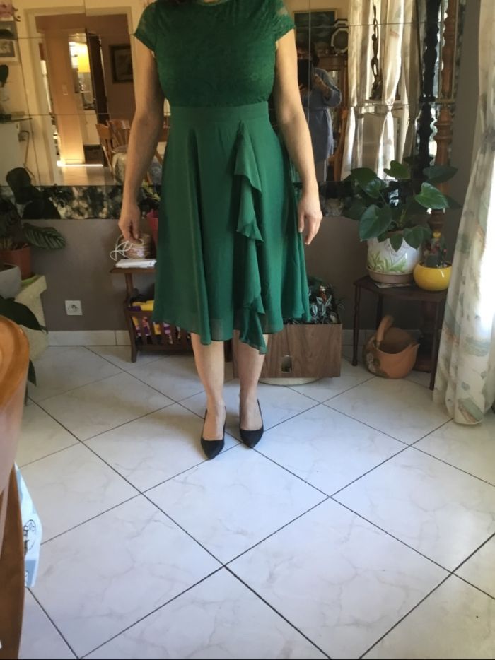 Robe habillée pour soirée neuve avec étiquette  marque JJ’House - photo numéro 2