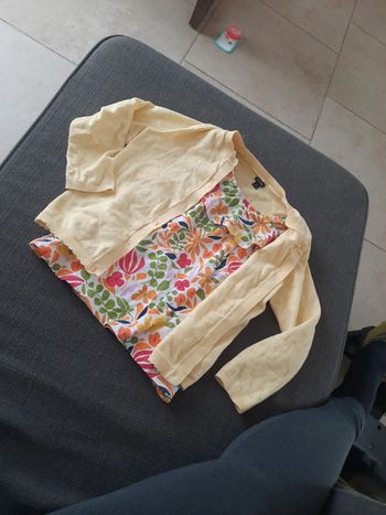 Gilet et débardeur coloré